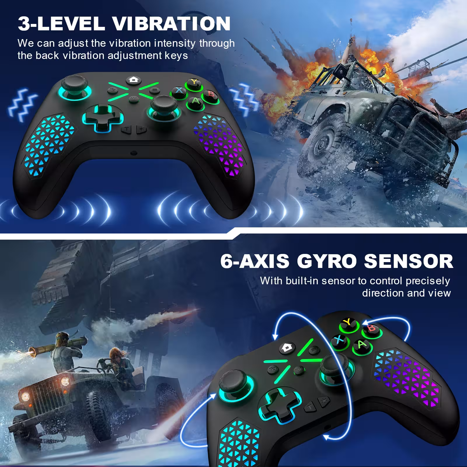controller di gioco wireless