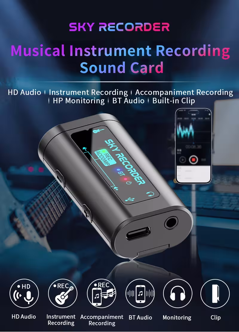 portable USB-C audio interface