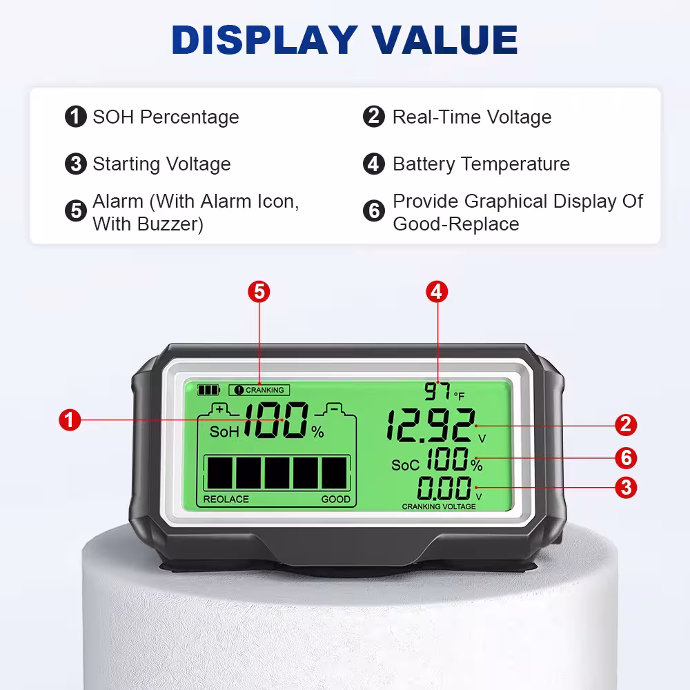 prova della batteria