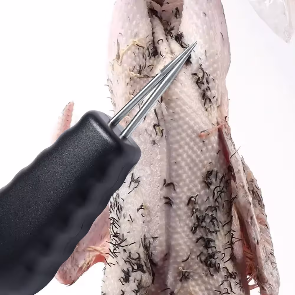 Plumeuse à poulet électrique manuelle 750W