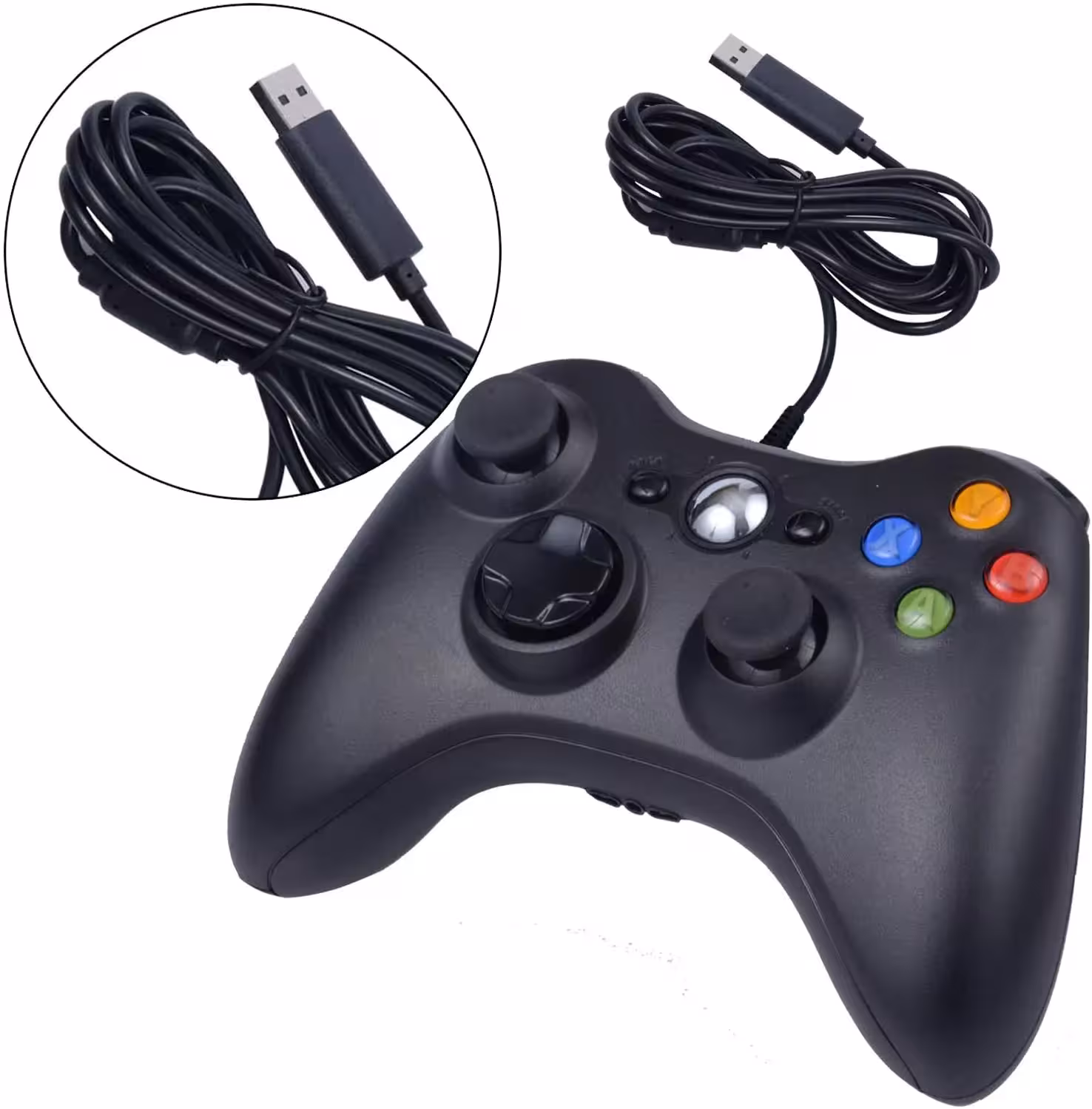 controlador de cable Xbox 360
