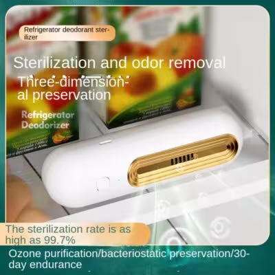 Deodorante per frigorifero, purificatore d'aria, ionizzatore, sterilizzatore 5V