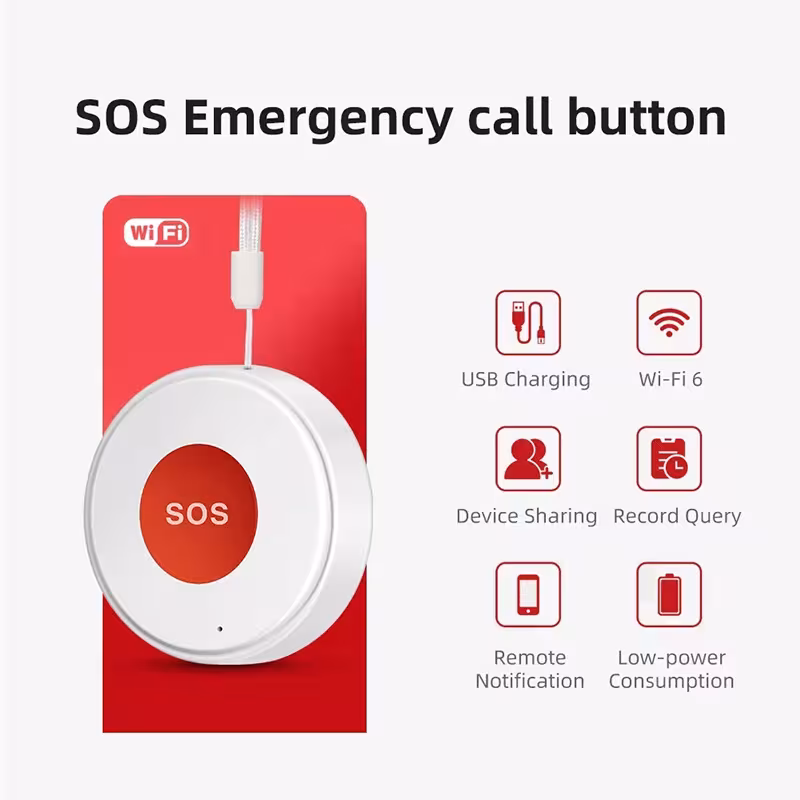WiFi SOS button