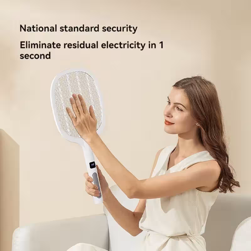 raquette électrique anti-moustiques 4000V