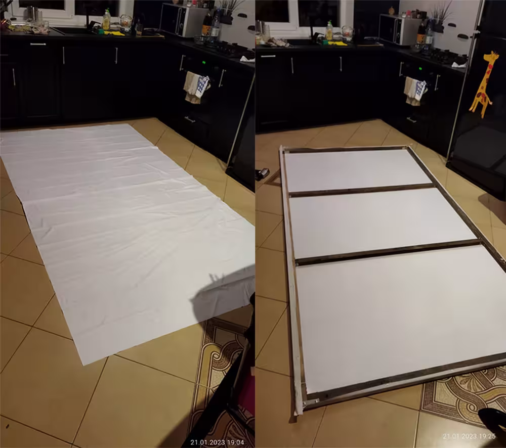 anti-light projection screen