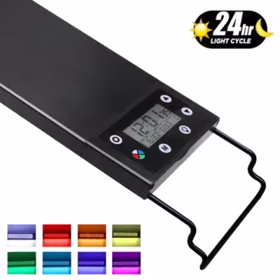 75-90cm 24 / 7 LED lights for aquarium with full spectrum for plants and fish