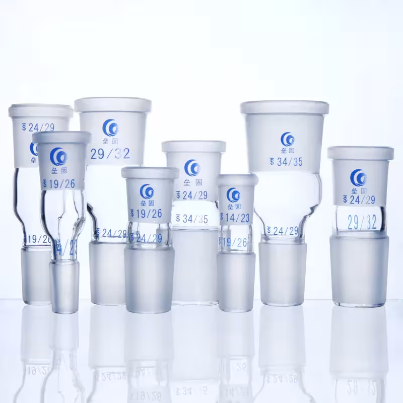 Glass distillation adapter 24×19 for standard joint