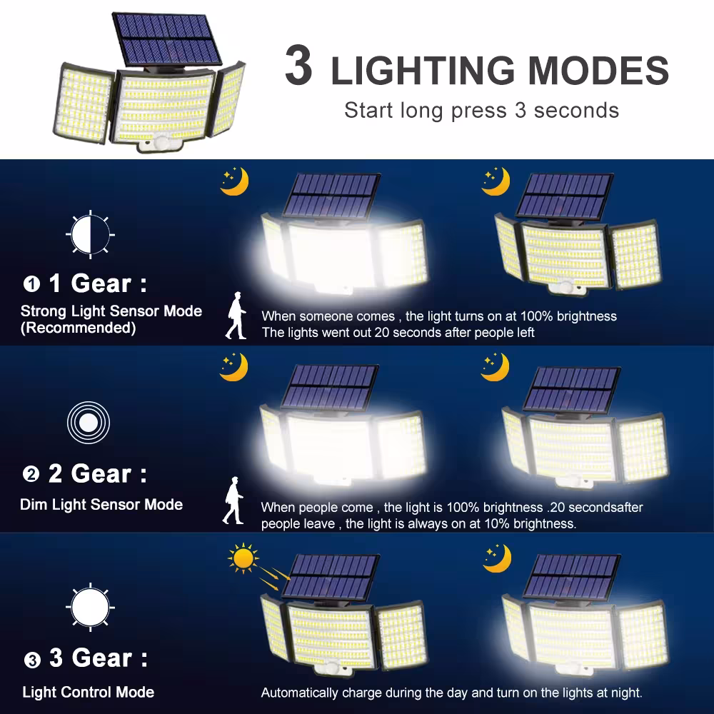 Solar powered outdoor light