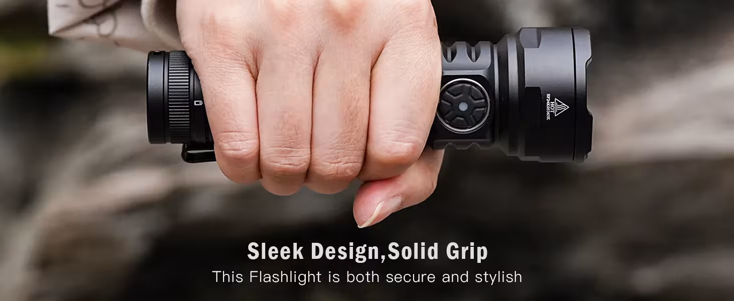 LED flashlight 4500 lumens