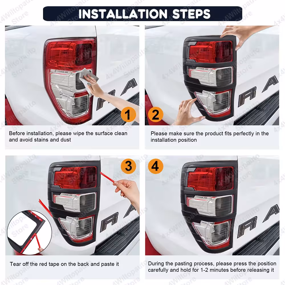 Rivestimenti della lampada Ford Ranger