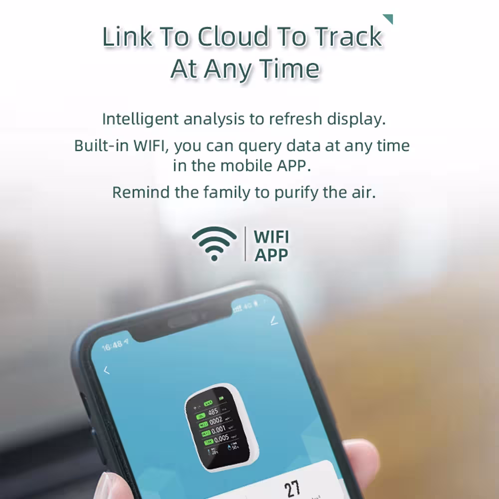 Luftqualitätsmonitor WiFi