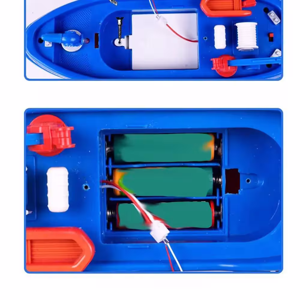 bateau de pompiers électrique pour baignoire