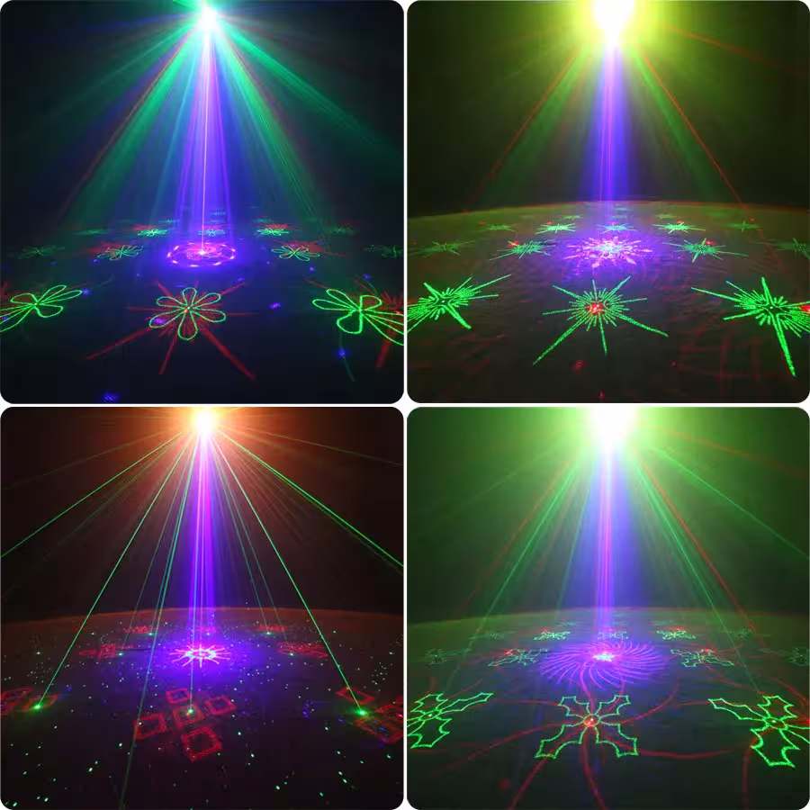laser disco light projector