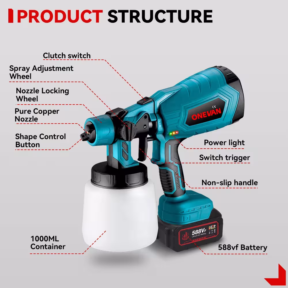 cordless paint sprayer machine