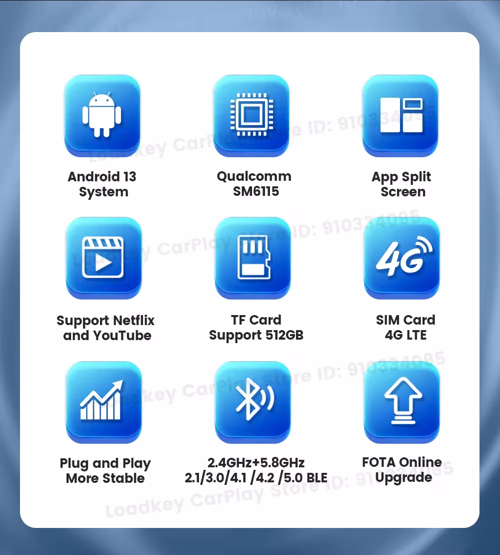 Adattatore Android 13 CarPlay