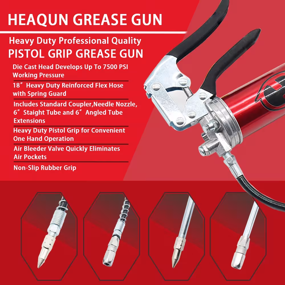 pistolet à graisse manuel