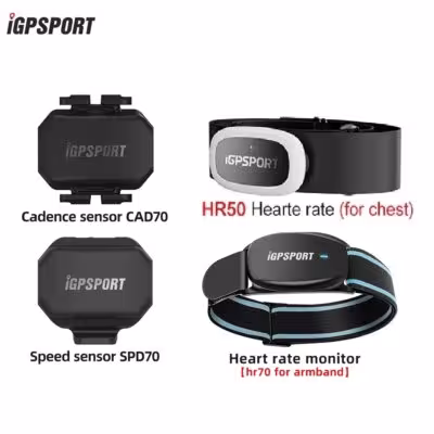 IGPORT CAD70 SPD70 speed sensor for bicycles with heart rate monitor