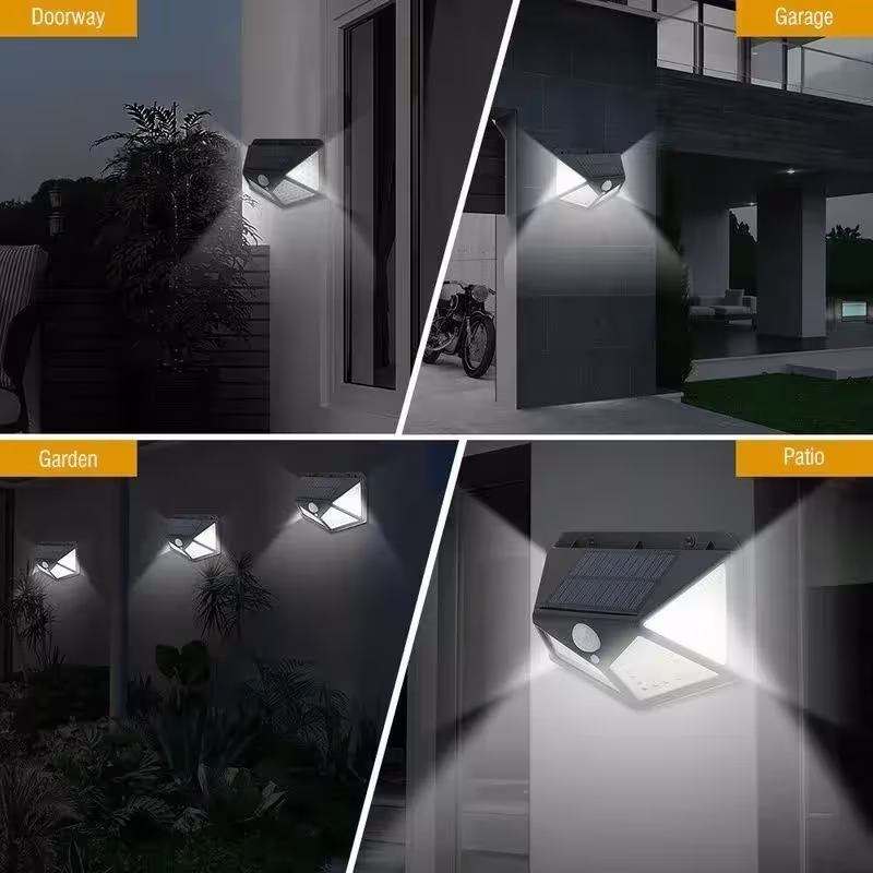 solar energy LED wall light