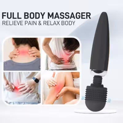 Varilla de masaje eléctrico 8 niveles de intensidad 20 modos de vibración para la espalda del cuello