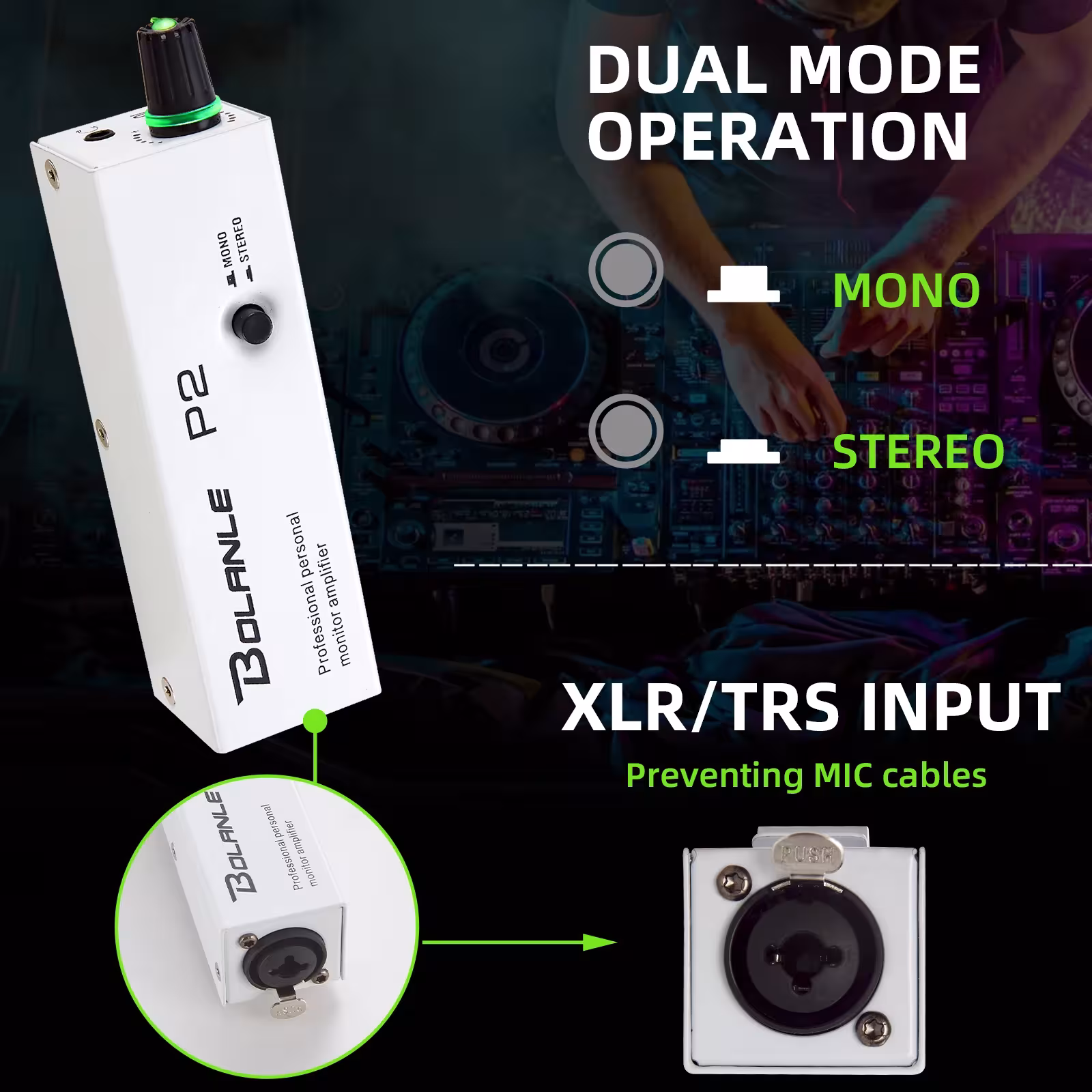 ear monitoring amplifier