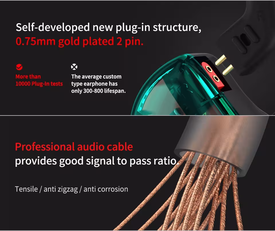 auriculares de armadura balanceada