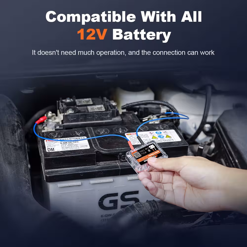 monitor batteria 12V