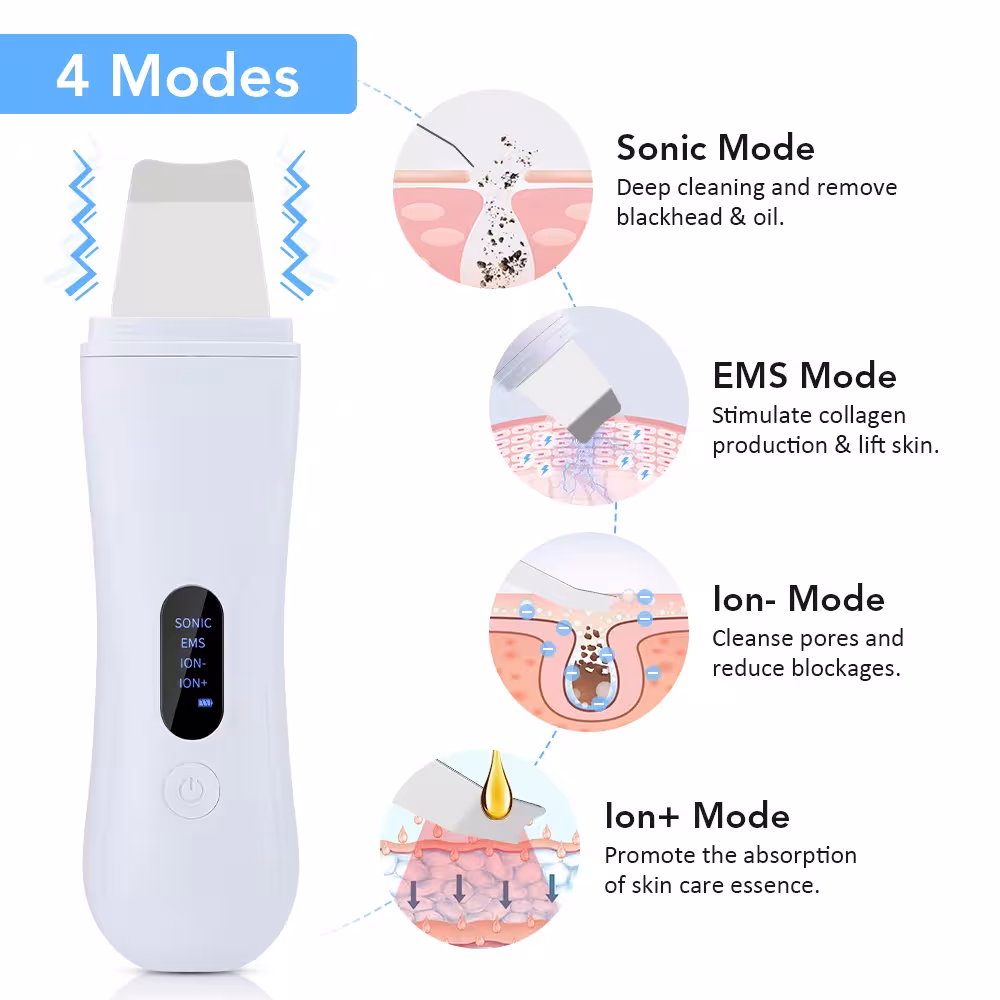 ultrasonic facial cleansing device