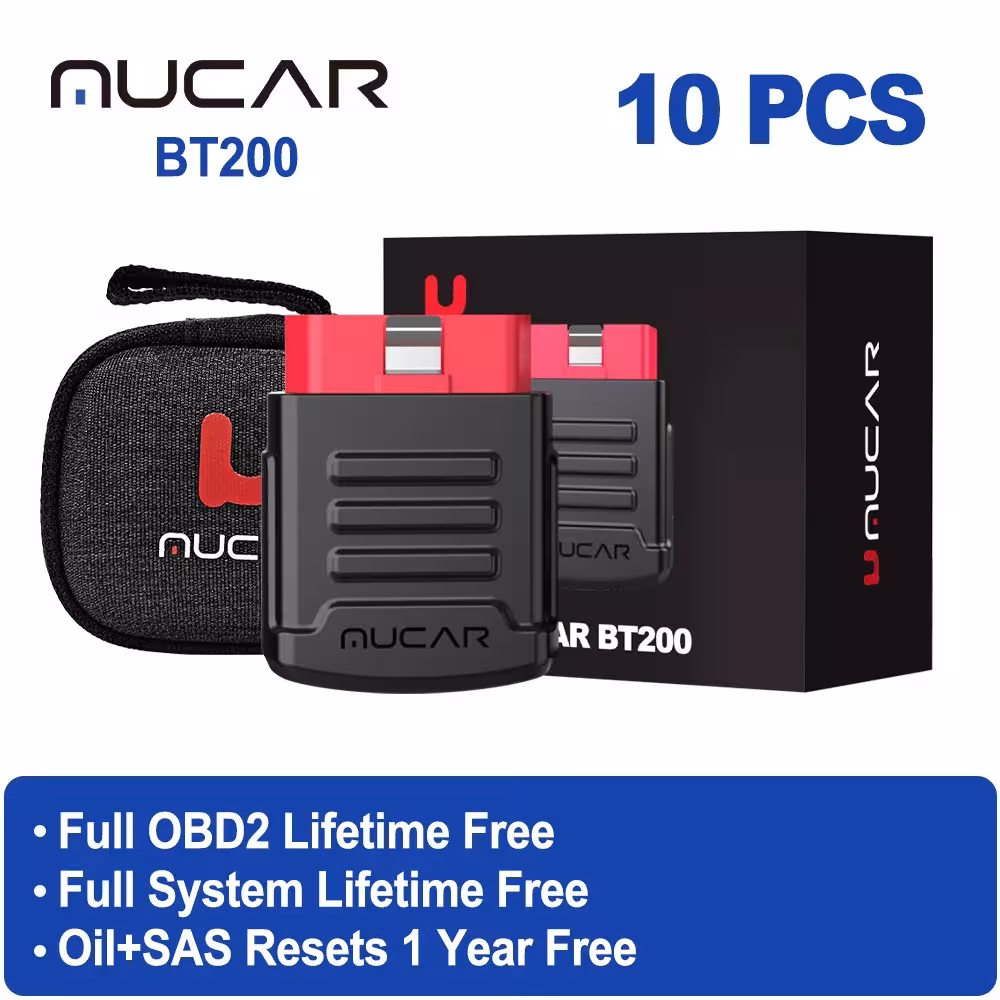 MUCAR BT200 PRO Bluetooth samochodowy skaner diagnostyczny OBD2