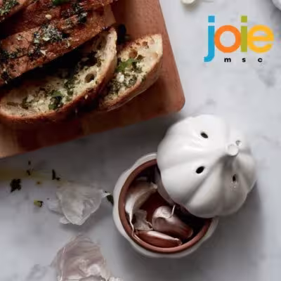 Joie garlic storage box ceramic moisture-proof mold-resistant