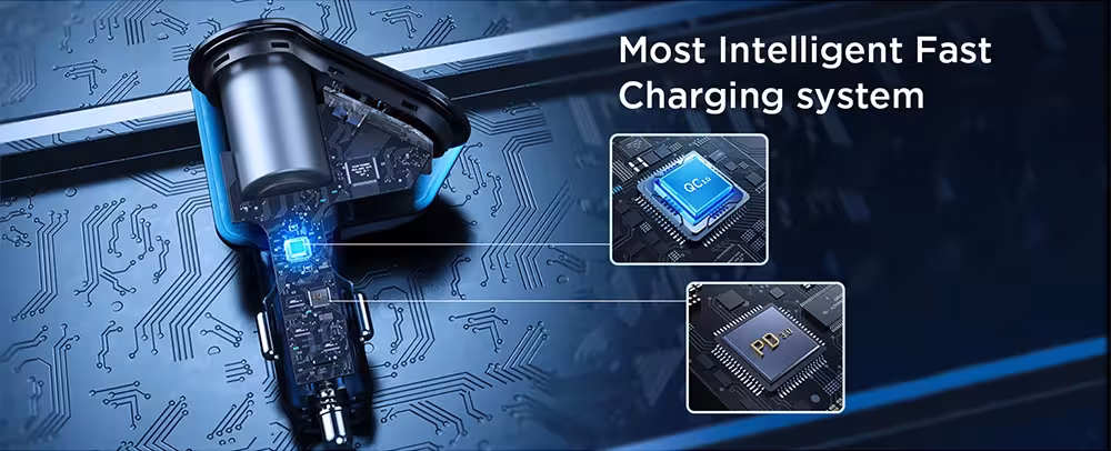 Allumeur de voiture USB avec chargeur