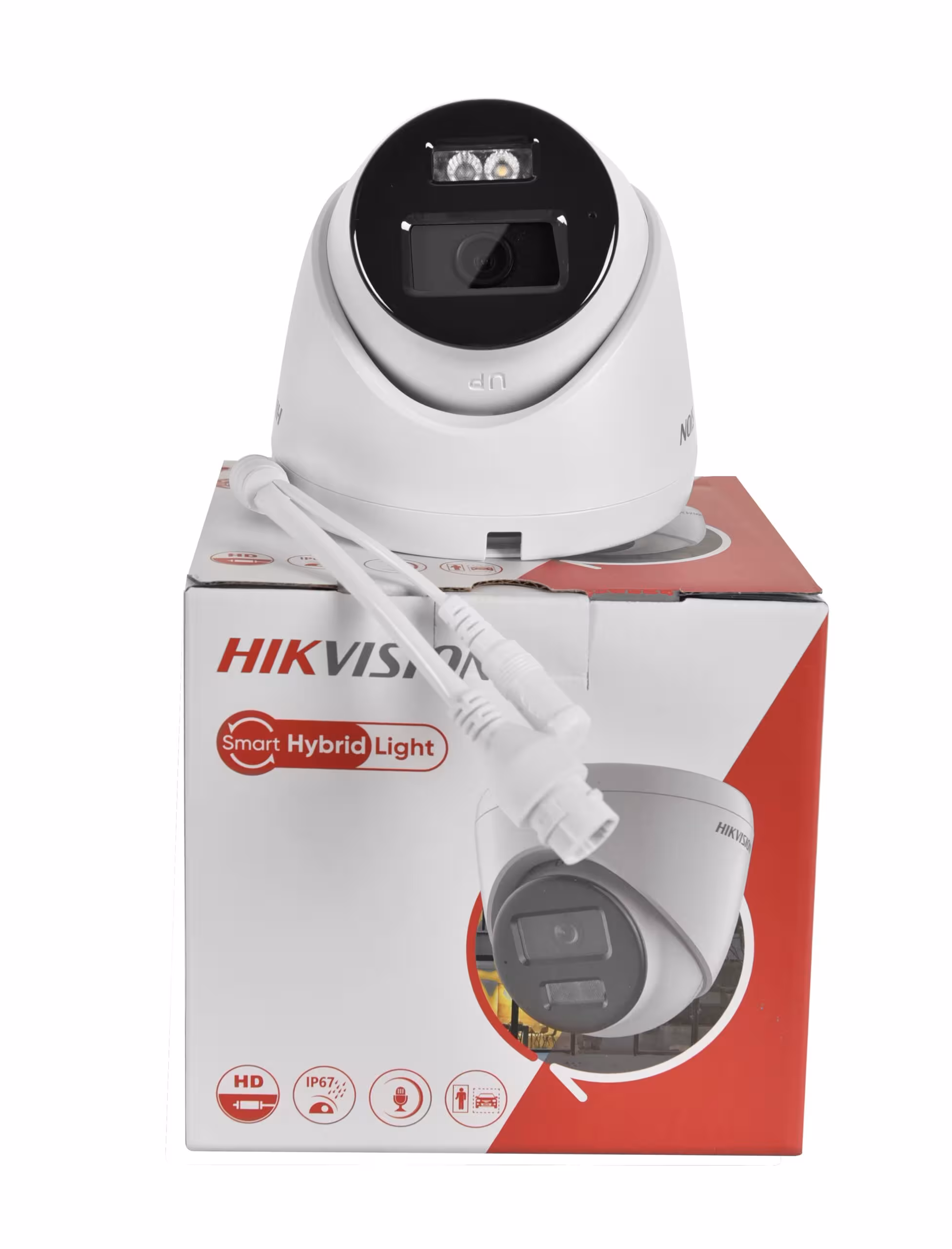 Hikvision 8MP Telecamera IP DS-2CD1383G2-LIUF con microfono e doppia luce