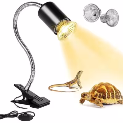 Lámpara de calefacción de reflexión 50W UVA UVB con una luz total rotativa para lagartos tardíos