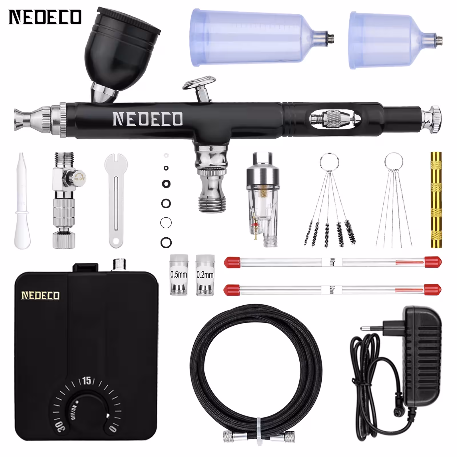 Neoeco 30PSI Double fonctionnement Aerodrome Portable Set avec compresseur