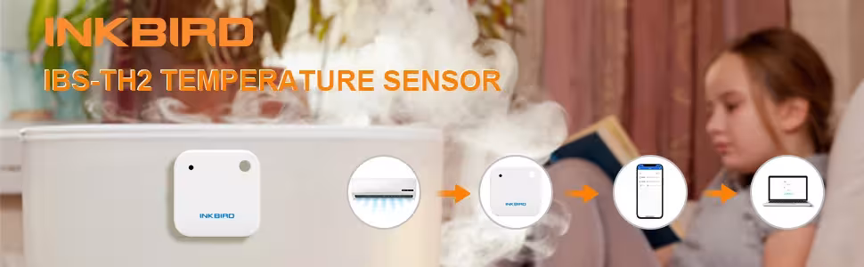 Thermomètre et hygromètre Bluetooth