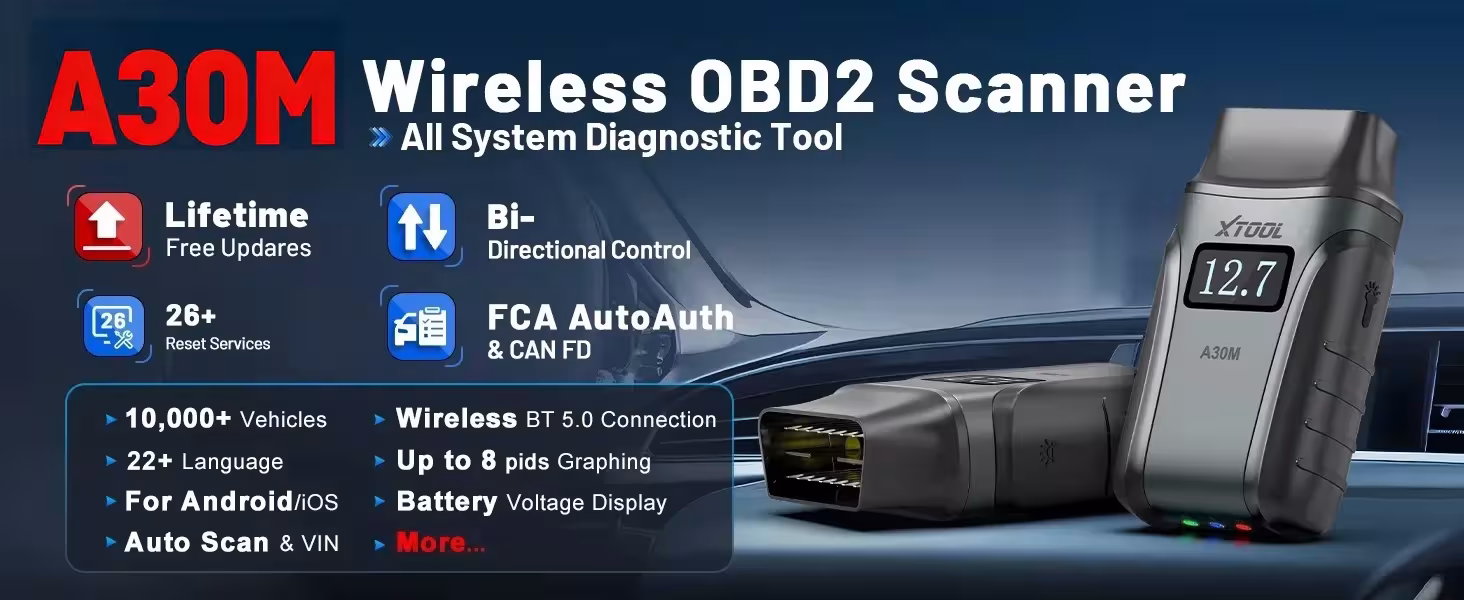 OBD2 diagnostikos skaitytuvas