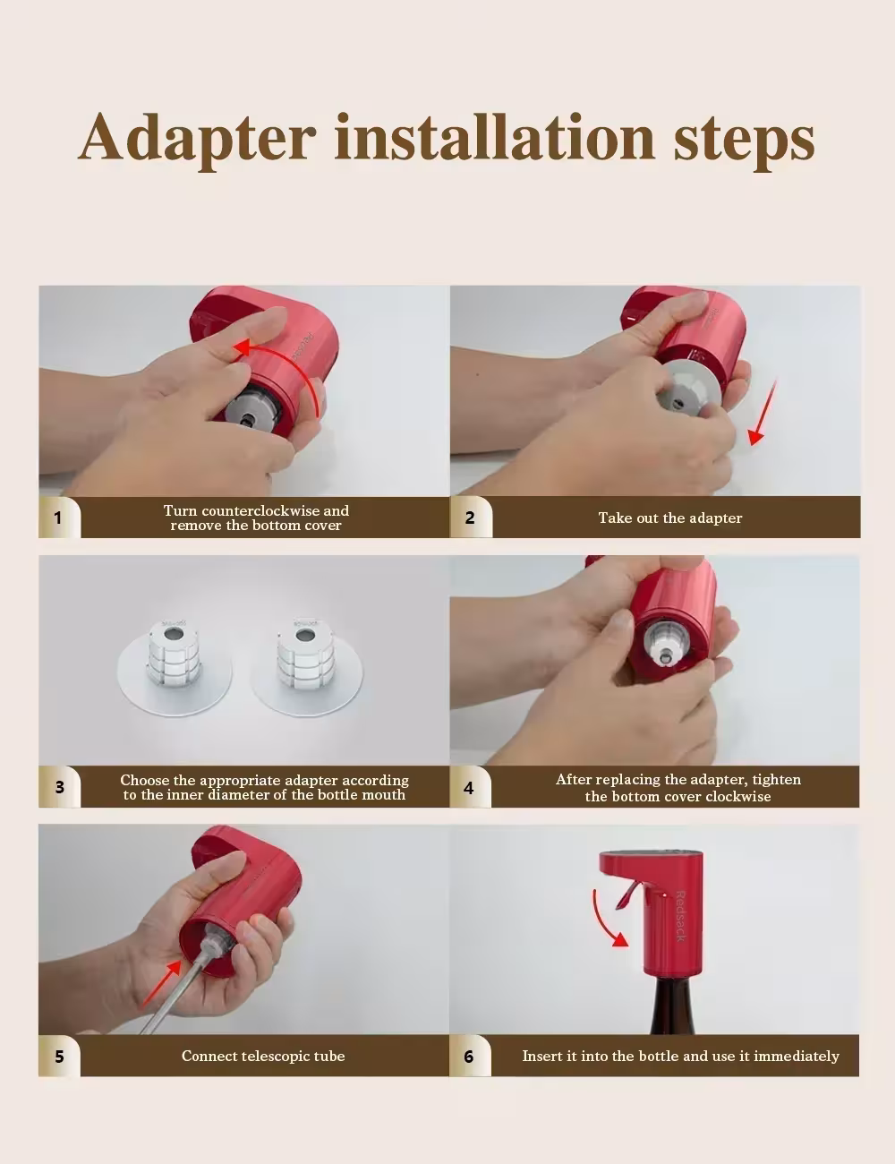 dispensador de vino eléctrico
