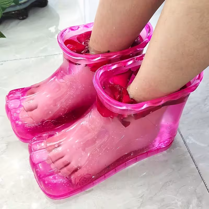 bagno con gamba portatile con massaggio