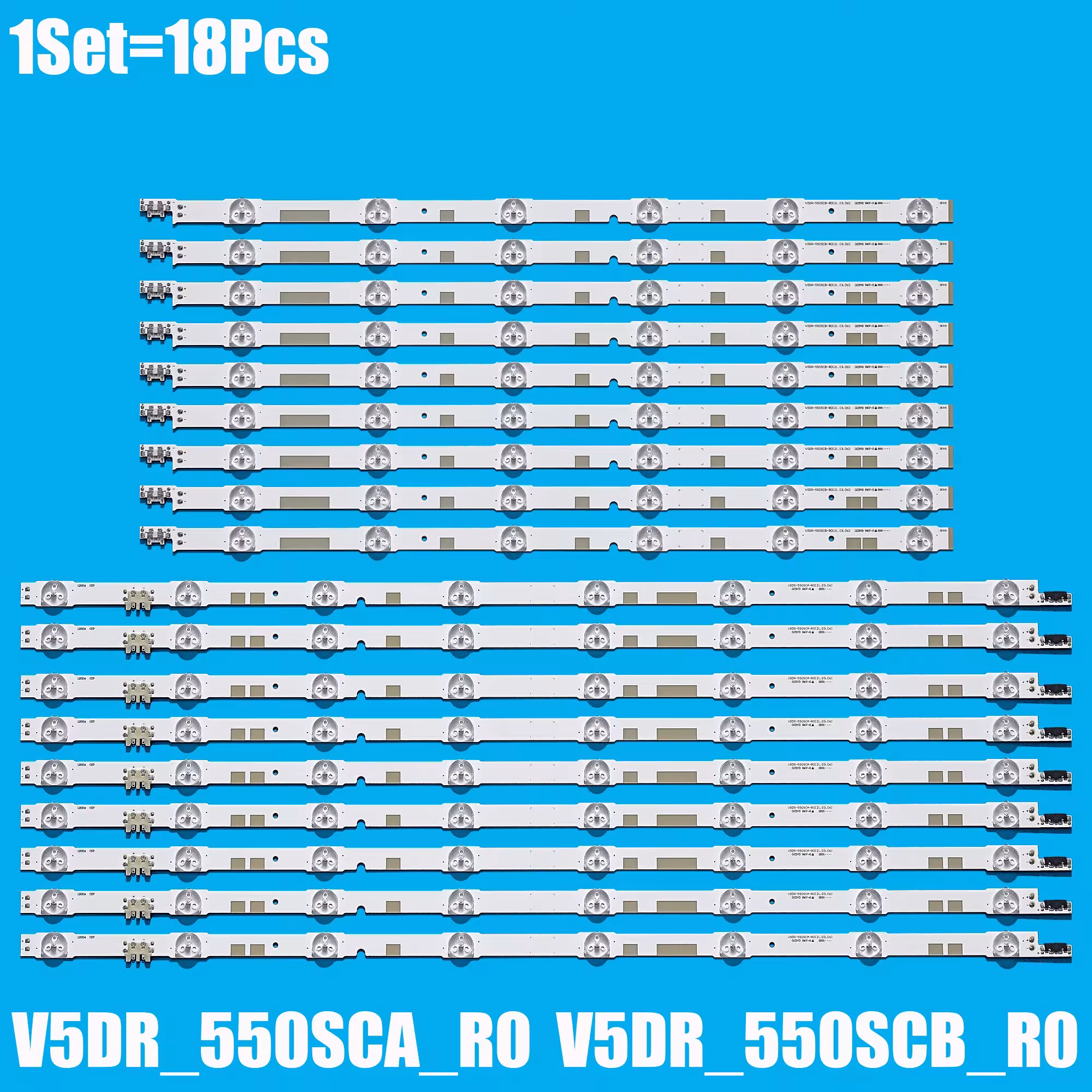 LED strips for Samsung UE55JU6800