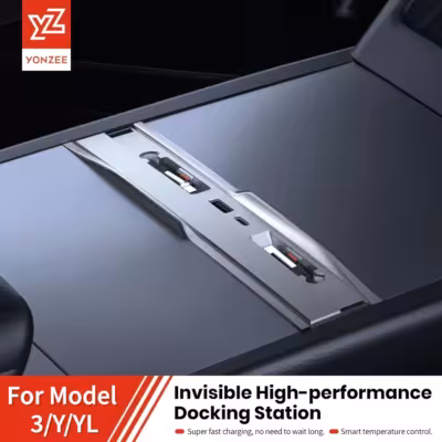 Docking station YZ Tesla Model 3/Y/YL Highland Juniper per ricarica rapida con espansione intelligente