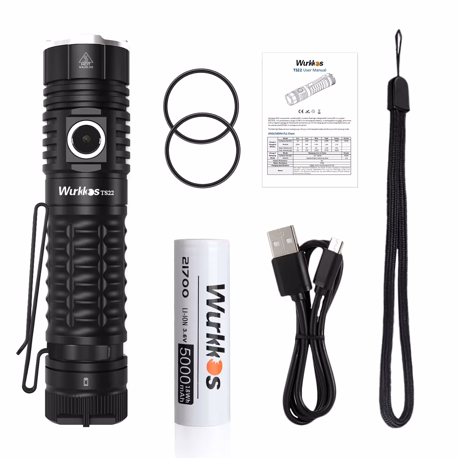 lampe de poche rechargeable LED
