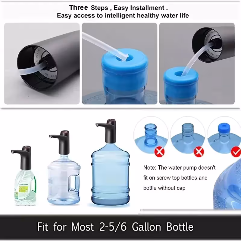 distributore d'acqua con pompa