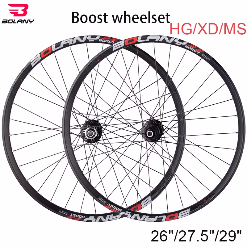 Juego de ruedas de bicicleta MTB Bolany 29 27.5 Boost 110×15 148x12MM