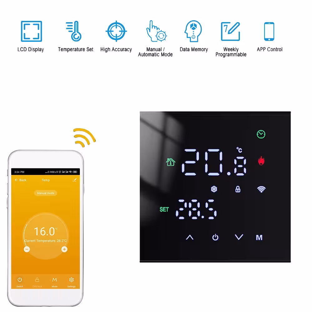 WiFi smart heating thermostat