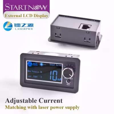Pantalla LCD HY Series para el suministro de energía láser CO2 con medidor de corriente