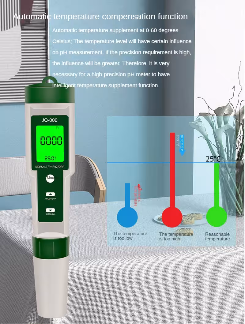 monitor per la qualità dell'acqua per acquari