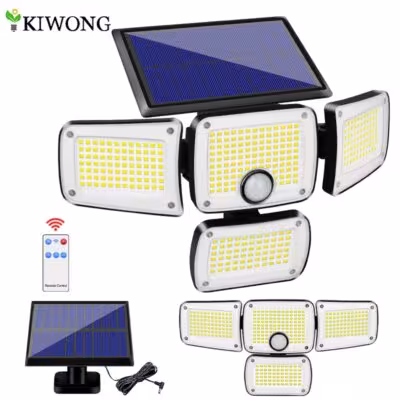 Solarbetriebene LED-Wandleuchte 182/112 LED IP65 wasserdicht