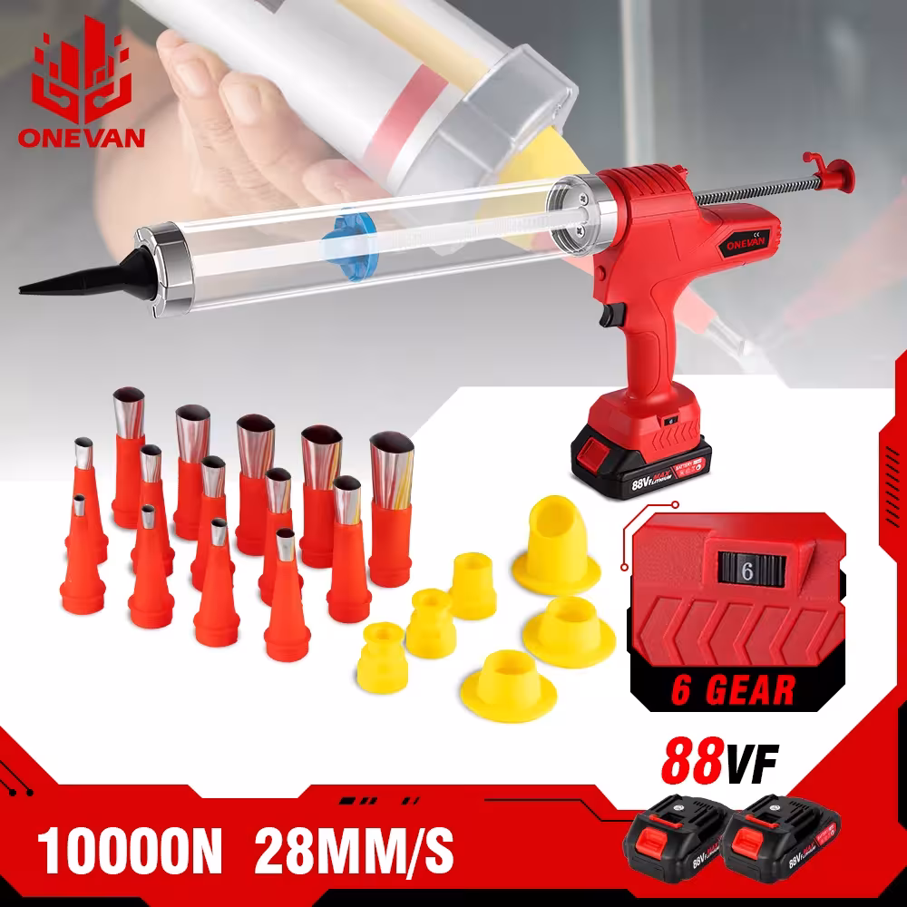 electric silicone gun