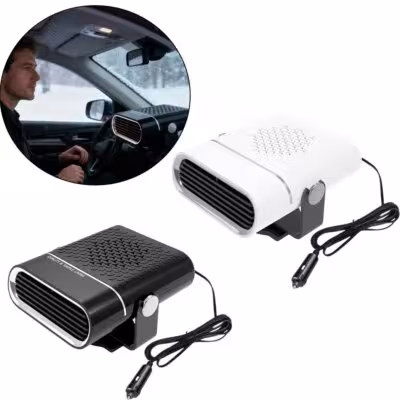 Riscaldatore per auto portatile 12V con ventilatore a sbrinamento 120W