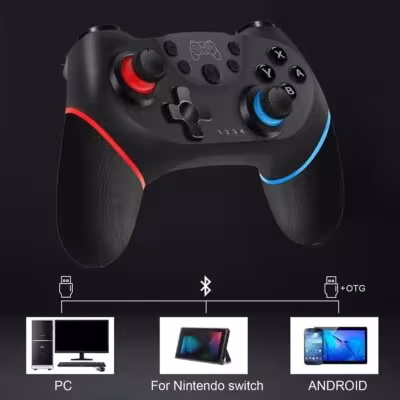 Mando inalámbrico para juegos Nintendo Switch OLED Lite con vibración de 6 ejes