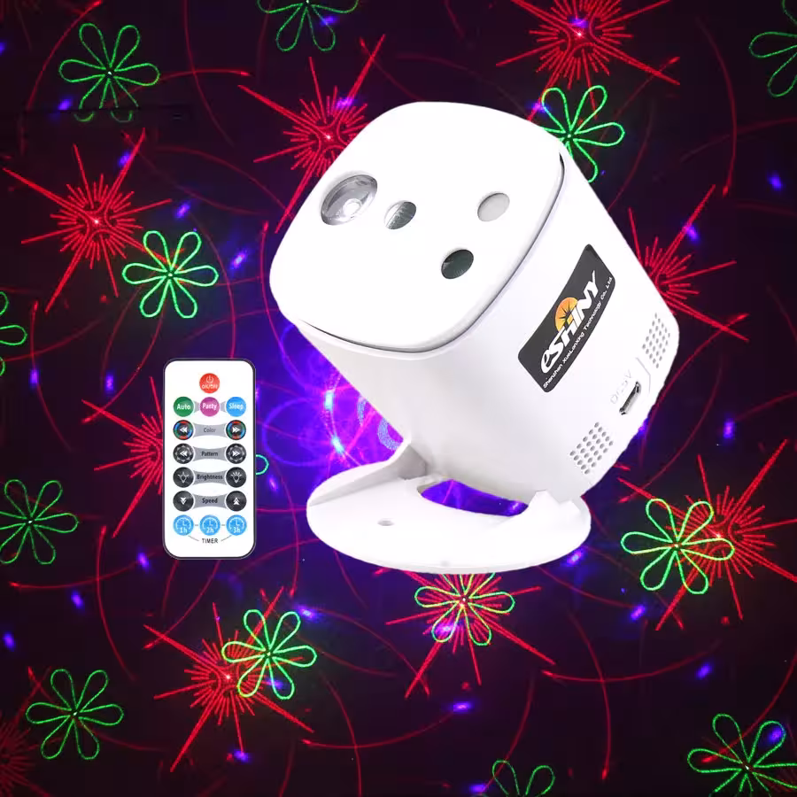 ESHINY RG RGB laser discotheque light projector LED show effect